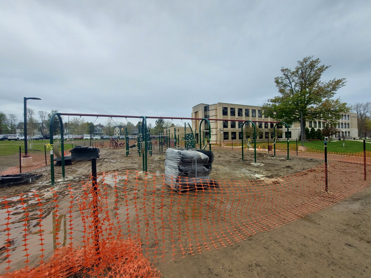 Long-awaited playground nears completion | News, Sports, Jobs - Vimarsana News